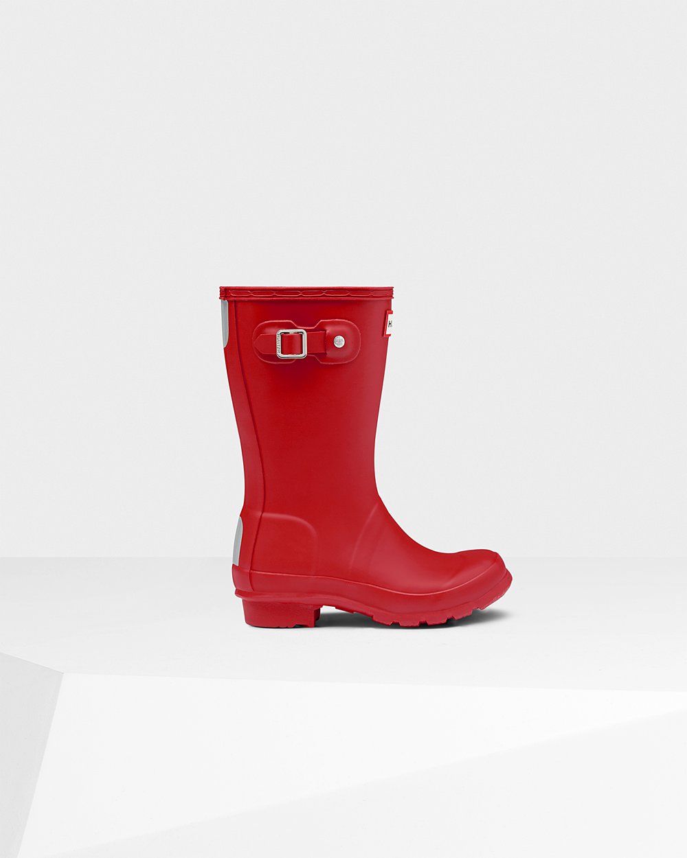 Kids Hunter Original Big | Rain Boots Red | NZ-62089-WODL